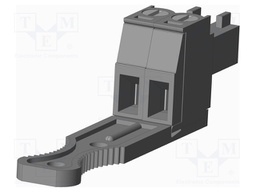Connector: pluggable terminal block; plug; female; straight; grey