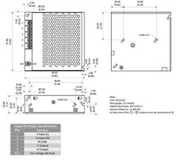 Power supply: switched-mode; voltage source; 70W; 5VDC; 14A; OUT: 1
