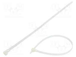 Cable tie; multi use; L: 350mm; W: 7.6mm; polyamide; 222N; natural