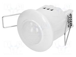 Motion sensor; ceiling; 230VAC; IP20; 6m; Range: 10s÷15min; 360°