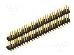 Connector: pin strips; pin header; male; PIN: 52; 2mm; SMT; 2x26