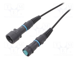 Connector: fiber optic; patchcord; PIN: 2; multi mode duplex (MM)