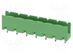 PCB headers, nominal cross section: 2.5 mm?, color: green, n