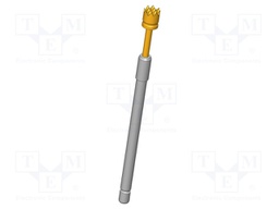 Test needle; Operational spring compression: 4mm; 5A; Ø: 2.5mm