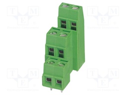 PCB terminal block, nominal current: 10 A, rated voltage (II