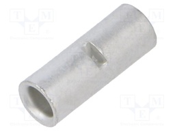 Tip: butt splice; non-insulated; 6mm2; crimped; for cable