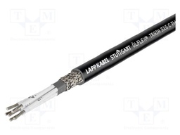 Wire; ÖLFLEX® TRAIN 315 C TW-P 300V; 6x2.5mm2; black; 300V,500V
