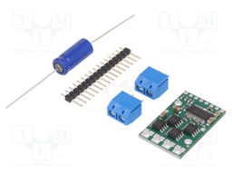 DC-motor driver; 40kHz; PWM; 9A; Uin mot: 5.5÷50V; Uin log: 5.5V