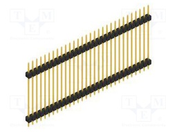 Connector: pin strips; pin header; male; PIN: 30; 2.54mm; THT; 1x30