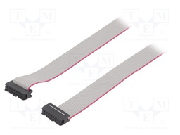 Ribbon cable with IDC connectors; 14x28AWG; Cable ph: 1.27mm