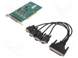 Industrial module: PCI serial port card; D-Sub 37pin; -10÷60°C