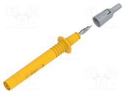 Measuring tip; yellow; Tip diameter: 4mm; Socket size: 4mm
