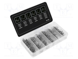Staples; Ø: 6mm,8mm; 600pcs; for plastic