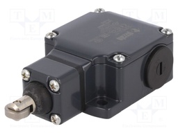 Limit switch; rubber seal,steel roller Ø13mm; NO + NC; 10A; IP67