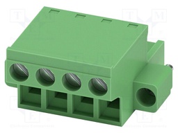 PCB connector, nominal cross section: 2.5 mm?, color: green,