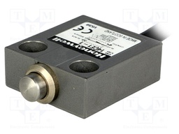Limit switch; pin plunger Ø10mm; SPDT; 5A; max.240VAC; max.28VDC