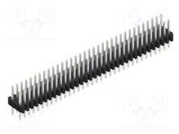 Connector: pin strips; pin header; male; PIN: 68; 1.27mm; THT; 2x34