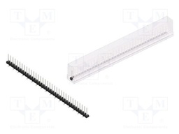 Connector: pin strips; pin header; male; PIN: 35; 2.54mm; SMT; 1x35