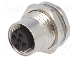 Socket; M12; PIN: 3; female; A code-DeviceNet / CANopen; soldering
