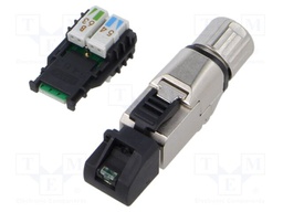 Connector: RJ45; plug; PIN: 8; shielded; Layout: 8p8c; 5.5÷10mm; IDC