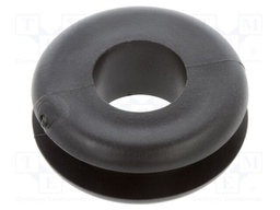 Grommet; black; UL94HB; TPR