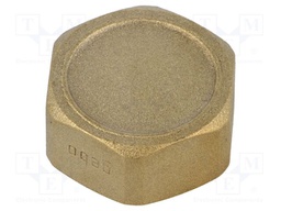 Hexagonal; max.6bar@<90°C,max.16bar@10°C÷30°C; brass CW617N