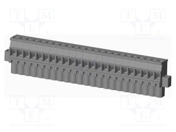 Connector: pluggable terminal block; plug; female; angled 90°
