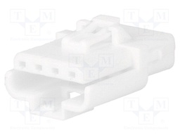 Plug; wire-wire; hermaphrodite; Ditto; 3mm; PIN: 4; w/o contacts