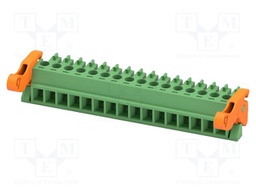 PCB connector, nominal cross section: 1.5 mm2, color: green,