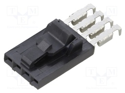 5X4 MTE RCPT SR LATCH .100CL