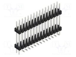 Connector: pin strips; pin header; male; PIN: 30; 2.54mm; SMT; 2x15