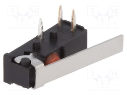 Microswitch SNAP ACTION; SPDT; Pos: 2; Leads: for PCB,angled