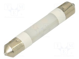 LED lamp; white; 18VDC; 18VAC; 9.5lm; No.of diodes: 2