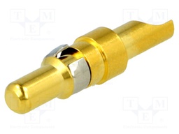 Contact; male; Han D-Sub; soldering; 20A; Type: turned contacts