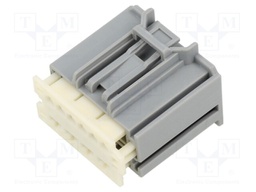 STAC64 ASSY RCPT 10 CKT HYB GRY POL B