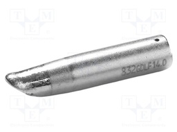 Tip; conical sloped; 14mm; for  soldering iron