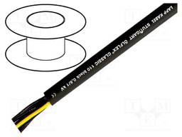 Wire; stranded; Cu; ÖLFLEX® CLASSIC 110 BLACK; 4G0,75mm2; black