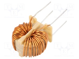 Inductor: wire; THT; 3.3mH; 11.3A; 14mΩ; 230VAC; 17.8x18mm; -20÷+50%