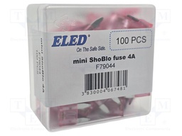 Fuse: fuse; 4A; 32VDC; automotive; 11.2mm; 11.2x4x17mm