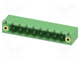 PCB headers, nominal cross section: 2.5 mm?, color: green, n