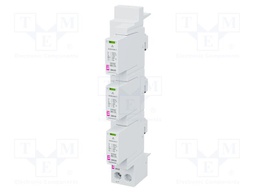 Surge arrester; Type 2+3; for DIN rail mounting