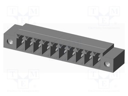Connector: pluggable terminal block; socket; male; on PCBs
