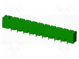 Connector: pluggable terminal block; socket; male; straight; THT