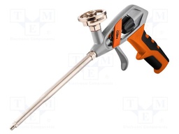 Foam mounting gun; aluminium; Handle material: TPR