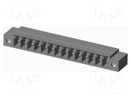 Connector: pluggable terminal block; socket; male; on PCBs