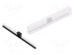 Connector: pin strips; pin header; male; PIN: 34; 2.54mm; SMT; 1x34