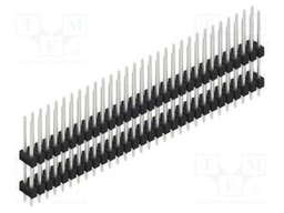 Connector: pin strips; pin header; male; PIN: 60; 2.54mm; THT; 2x30