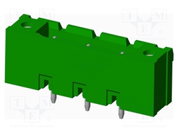Connector: pluggable terminal block; socket; male; straight; THT