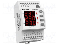 Voltage monitoring relay; undervoltage,overvoltage; 230/400VAC