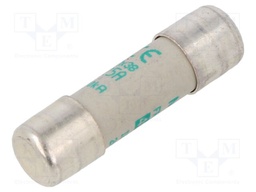 Fuse: fuse; aM,time-lag; 25A; 400VAC; 10x38mm